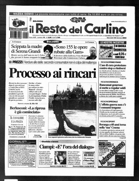Il Resto del Carlino : giornale dell'Emilia